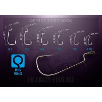 OJH-10 200шт Офсетный крючок Offset Joint Hook