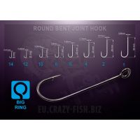 RBJH-1 200шт Одинарный крючок Round Bent Joint Hook
