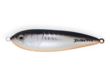 Блесна пластиковая шумовая колеблющаяся Strike Pro Killer Pike 75  13,0 гр. 7,5 см. (PST-02#CA06E-CP)