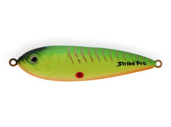 Блесна пластиковая шумовая колеблющаяся Strike Pro Killer Pike 75  13,0 гр. 7,5 см. (PST-02#A17-CP)