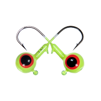 Джиг шар Strike Pro крашеный с глазами 10,5гр кр. №3/0 10шт лимонный (PJH-10#LEMON)
