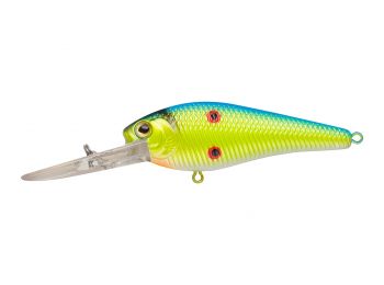 Воблер Strike Pro Diving Shad 60 Плавающий 6 см 6 гр Загл. 1,9м - 3,0м (JL-023F#A121F)