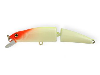 Воблер Strike Pro Minnow Jointed SM90 плавающий составной 9см 8,6гр Загл. 0,5м -1,3м Fluo (MG-008F#A116L)