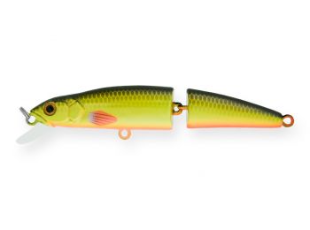 Воблер Strike Pro Minnow Jointed SM90 плавающий составной 9см 8,6гр Загл. 0,5м -1,3м (MG-008F#SM63F)