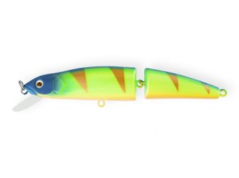 Воблер Strike Pro Minnow Jointed SL110 плавающий составной 11см 14гр Загл. 0,8м -1,5м Fluo (MG-010F#A47FL)