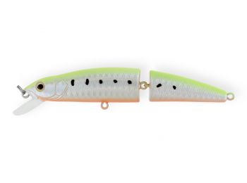 Воблер Strike Pro Minnow Jointed SL110 плавающий составной 11см 14гр Загл. 0,8м -1,5м (MG-010F#513-713)