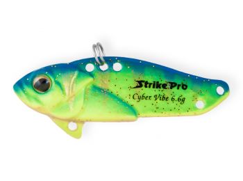 Блесна-цикада Strike Pro Cyber Vibe  5,5см. 17,0гр. светящийся (JG-005D#A172FL)