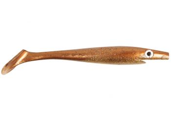 Приманка силиконовая XXL PIG SHAD Jr. 20см  50гр 2шт. Copper Minnow (SP-172C#103)