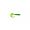 Твистер Takedo TKS37 6,5см. D003 шартрез с зел. блестками (15 шт) (TKS37#D003)