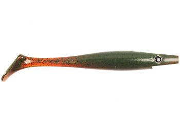 Приманка силиконовая XXL PIG SHAD Jr. 15см  21гр 4шт. Motor Oil Pepper (SP-172D#C017)